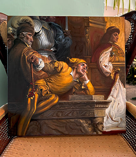 ‘Master study’ Original Oil Painting