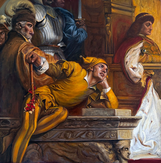 ‘Master study’ Original Oil Painting