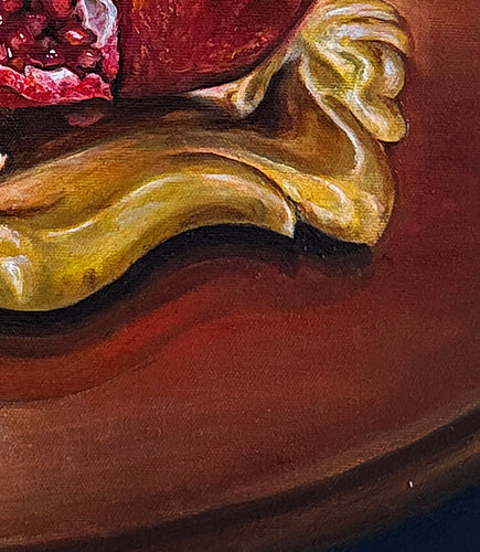 "Guardians of Earthly Treasures" Original Oil Painting