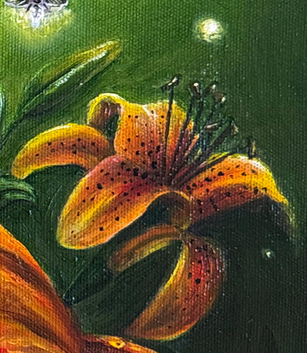 "Empress of the Amazonas" Original Oil Painting