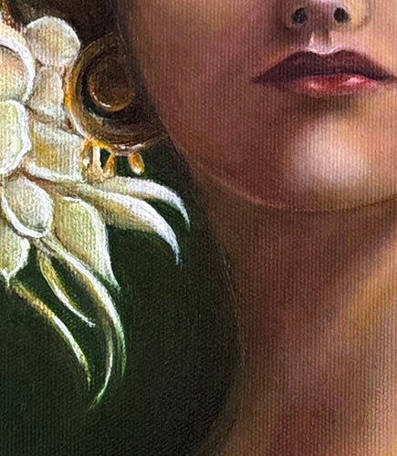"Empress of the Amazonas" Original Oil Painting