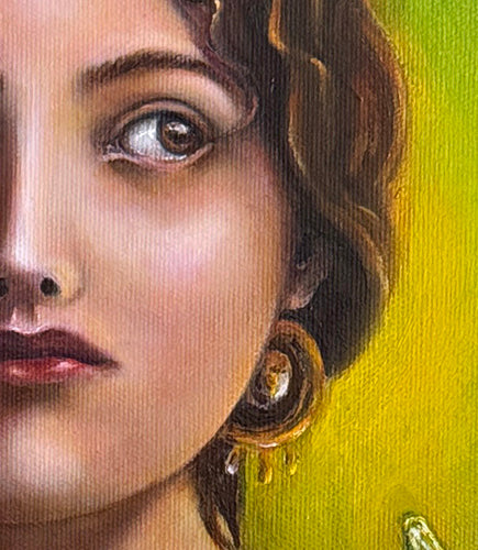 "Empress of the Amazonas" Original Oil Painting