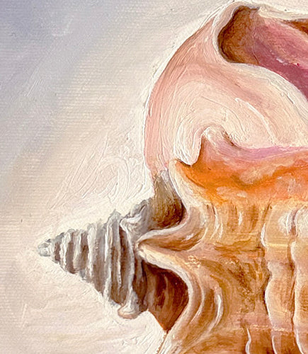"Seashell Dreams" Original Oil Painting