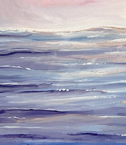 "Seashell Dreams" Original Oil Painting
