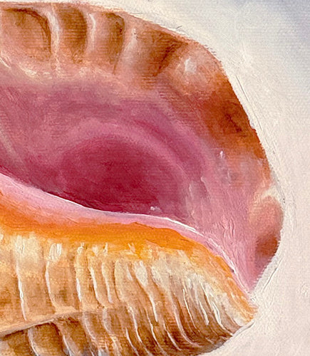 "Seashell Dreams" Original Oil Painting