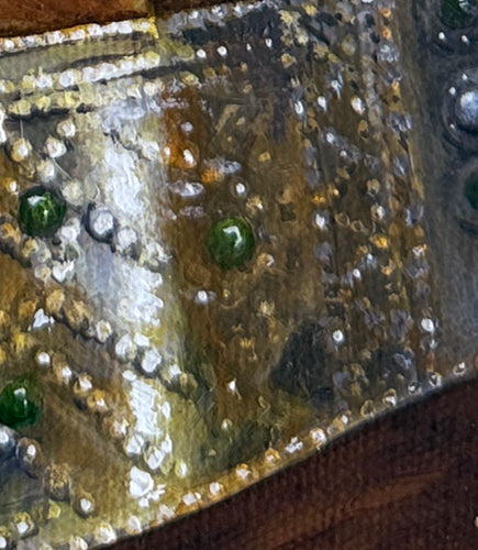 "Textile Study" Original Oil Painting