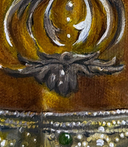 "Textile Study" Original Oil Painting
