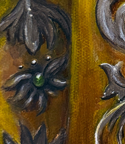 "Textile Study" Original Oil Painting